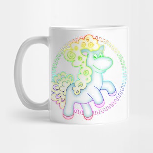 colorful pony Mug